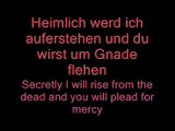 Asche zu Asche - Rammstein Lyrics and Translation