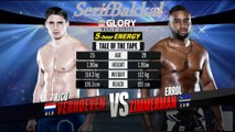 Rico Verhoeven - Errol Zimmerman GLORY 19 Virginia (Bilgehan Demir Anlatımı)