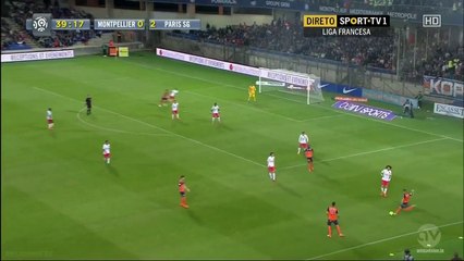 Fantastic Goal Anthony Mounier | Montpellier 1-2 Paris Saint-Germain 16.05.2015
