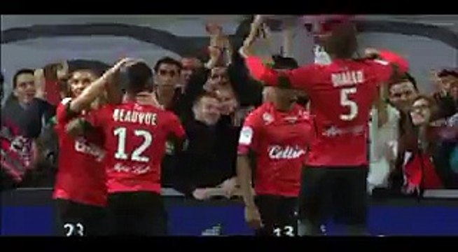 Goal Claudio Beauvue - Guingamp 2-1 Toulouse - 16-05-2015