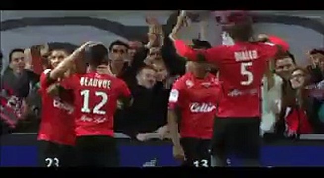 Goal Claudio Beauvue - Guingamp 2-1 Toulouse - 16-05-2015