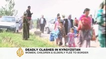 Uzbeks flee Kyrgyzstan violence