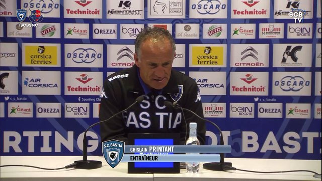 Bastia 1-1 Caen : Conf. d'après-match de G. Printant