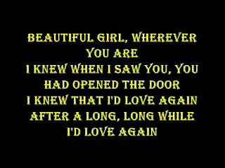 Beautiful Girl Lyrics On Screen by Jose Mari Chan