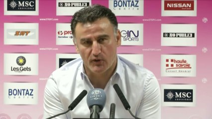 Foot - L1 - ASSE : Galtier «Avoir de la retenue»
