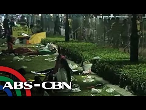 Luneta, napuno ng basura matapos ang Pasko