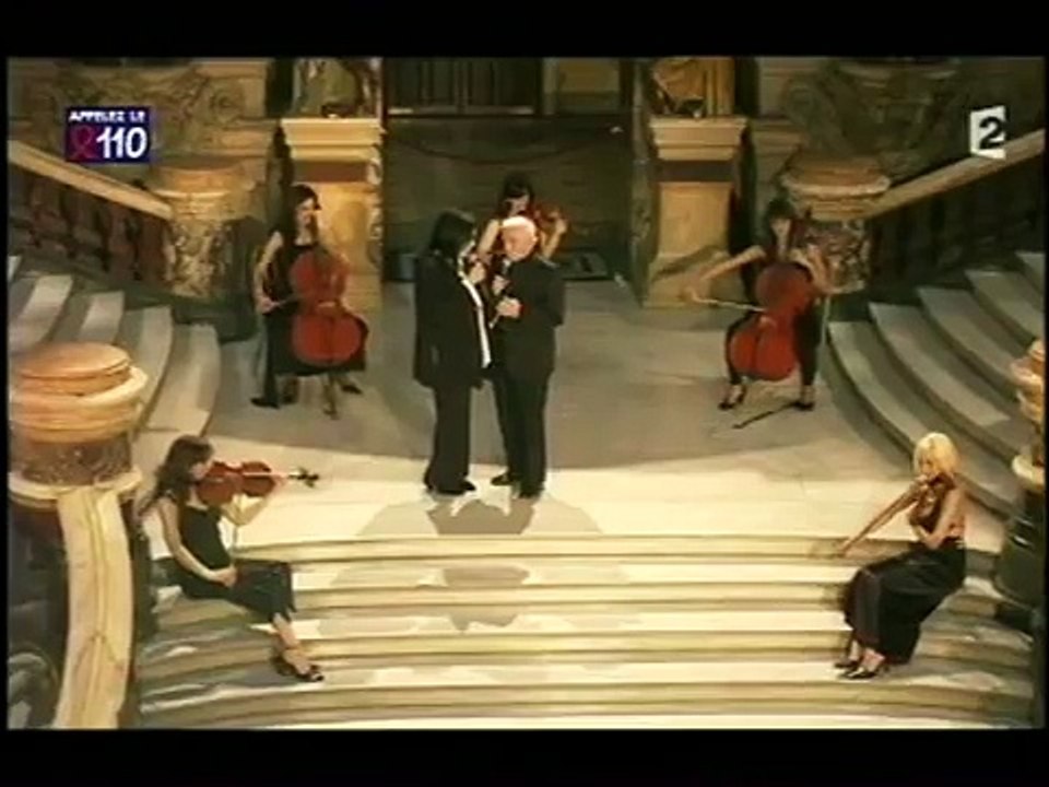 Nana Mouskouri - Charles Aznavour - Duo -  Mourir d'Aimer   -  2009