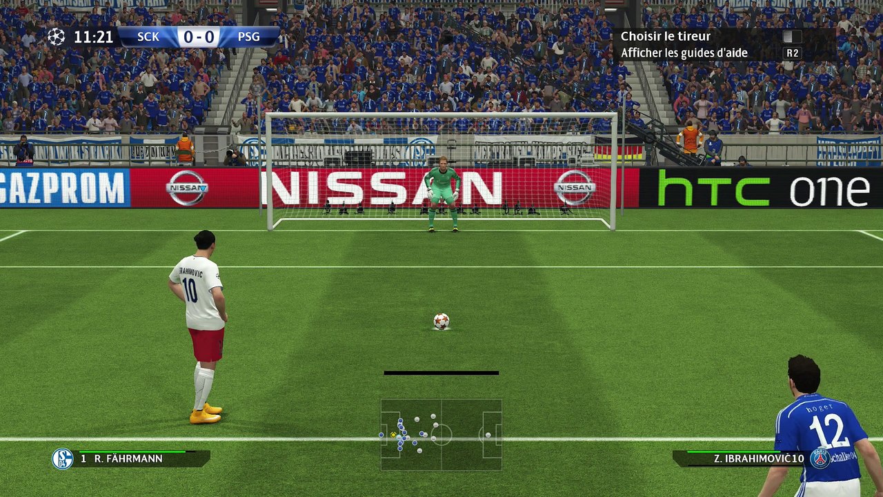 (thegamer) pro evolution soccer 2015 mode ligue des champions match demie-finale aller
