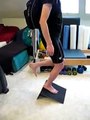 The original video:  Eccentric Exercise for Chronic Patellar Tendonitis / Tendinitis (Jumper's Knee)