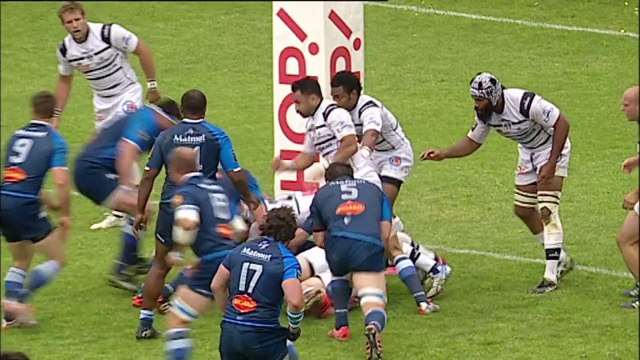 TOP14 - Castres - Brive: Essai Geoffrey Palis (CAS) - J25 - Saison 2014/2015