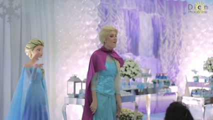 Aniversário 5 anos da Letícia // Apresentação da Lúdica Arte Educação Comunicação - Tema FROZEN