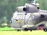 Swiss Air Force Military Super Puma Helicopter