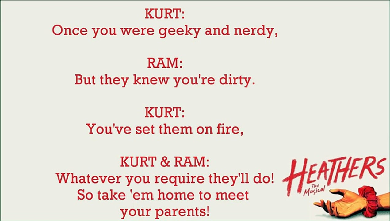 Blue Heathers The Musical LYRICS Vidéo Dailymotion