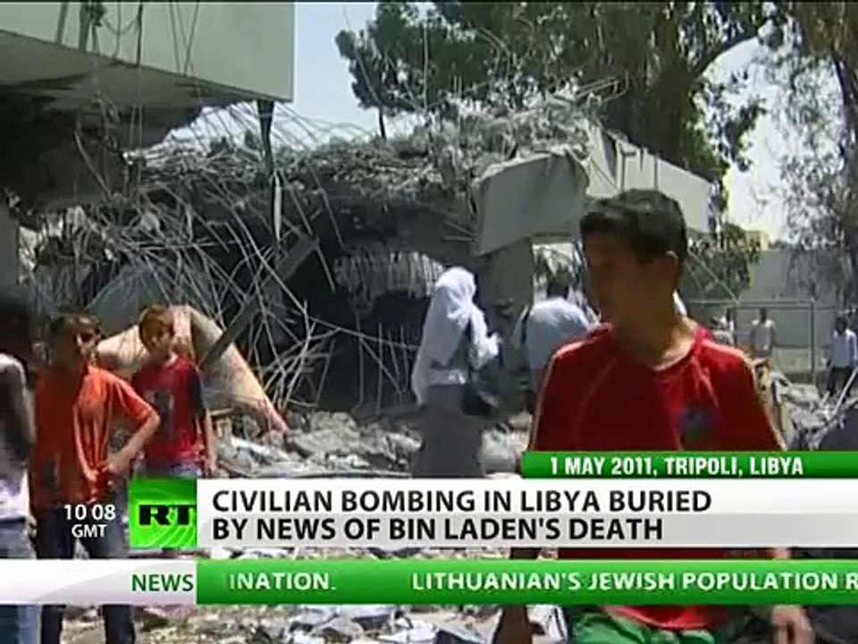 Gaddafi son, grandkids death buried by Bin Laden breaking news