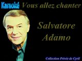 1 ALAIN Karaoké Salvatore Adamo  C'est ma vie