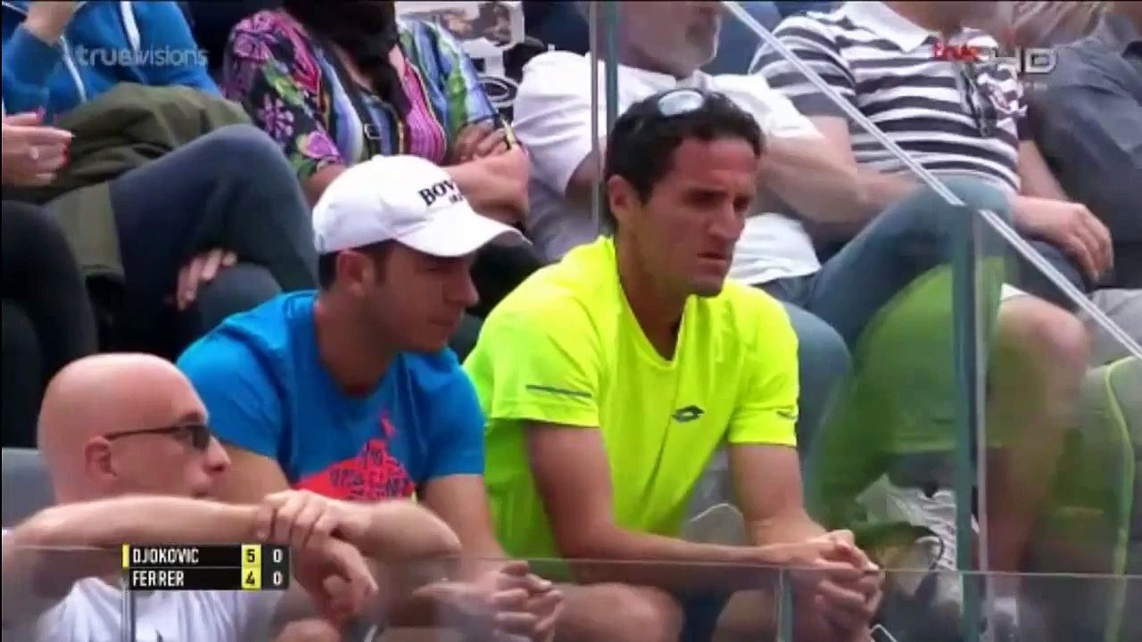 Novak Djokovic 2-0 David Ferrer: Thẳng tiến vào chung kết