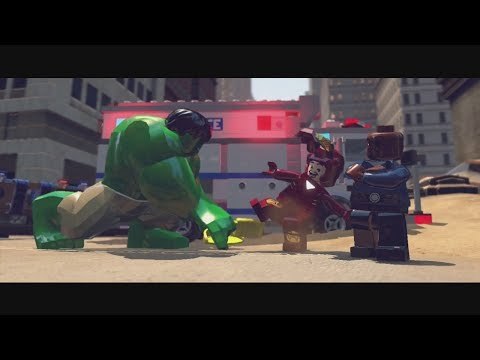 Lego Marvel Super Heroes - Demo Gameplay HD | Sandman Showdown