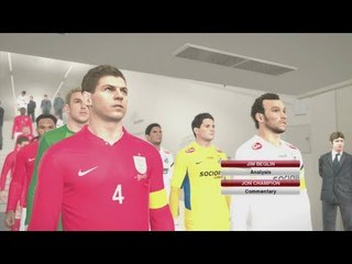 Pro Evolution Soccer 2014 - Gameplay Demo: Santos FC vs England HD