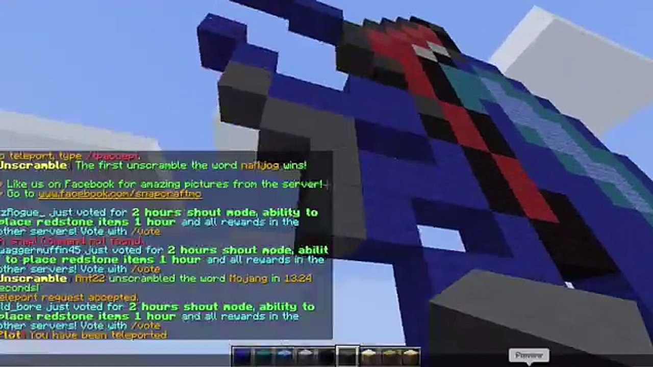 MineCraft Speed build- Hatsune Miku