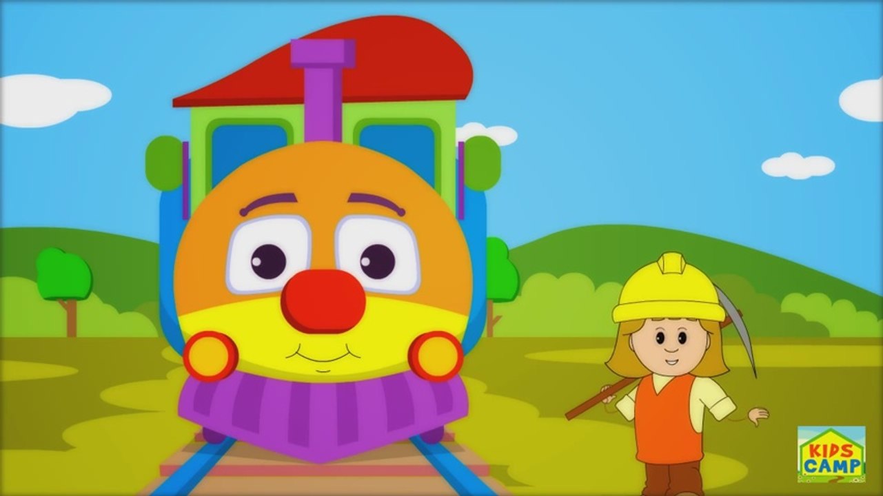 I've Been Working On The Railroad - Nursery Rhymes Train Song ABC Alphabet Cartoon Games