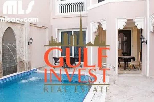 Gorgeous Taj Grandure in the Crescent the Palm Island 4 bedroom TownHouse with Beach Front - mlsae.com