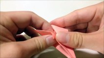Pokemon Origami Paper Easy Instructions! Fletchling (Face)