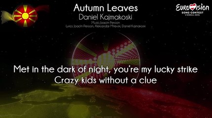 Daniel Kajmakoski - Autumn Leaves (F.Y.R Macedonia)