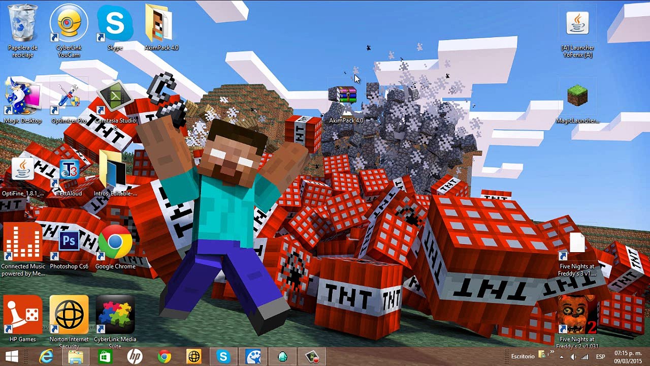 Como instalar la Textura AkimPack 4.0 - Minecraft 1.7 - 1.8 | AimarGamer