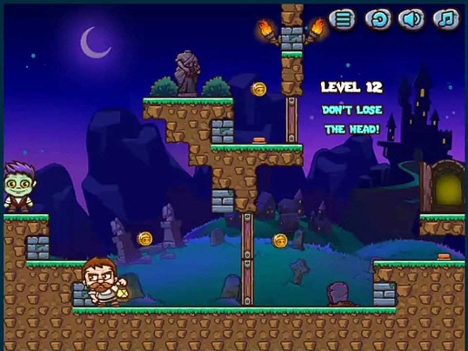 Headless Zombie Walkthrough Level 12