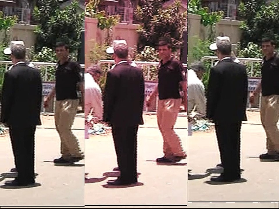 Zulfiqar Mirza appears Karachi ATC With Cow Boy Head