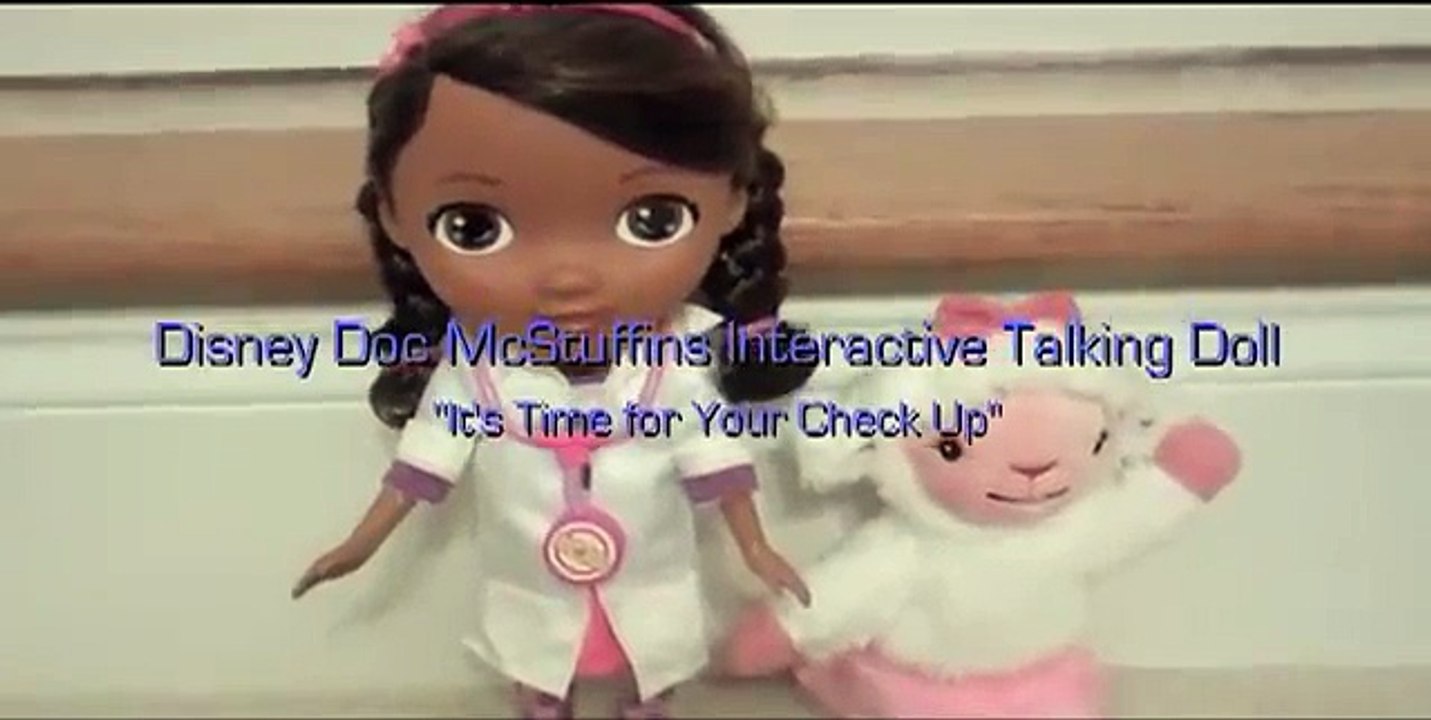 Disney Junior Doc McStuffins Interactive Talking Doll Disney Jr Doc McStuffins + Lambie toy
