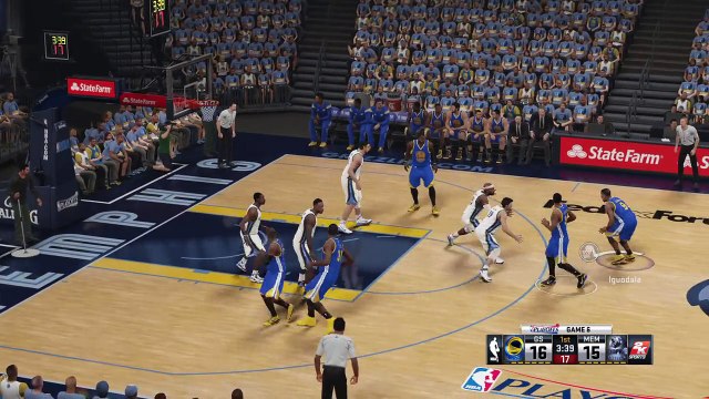 WARRIORS vs GRIZZLIES - Luis Presa(warriors)West conference semifinal PLAYOFFS game 6-part 2 to 8