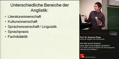 Prof. Rupp: Alle Welt spricht Englisch - wozu dann noch Anglistik studieren?