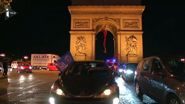 L'euphorie des supporters du PSG