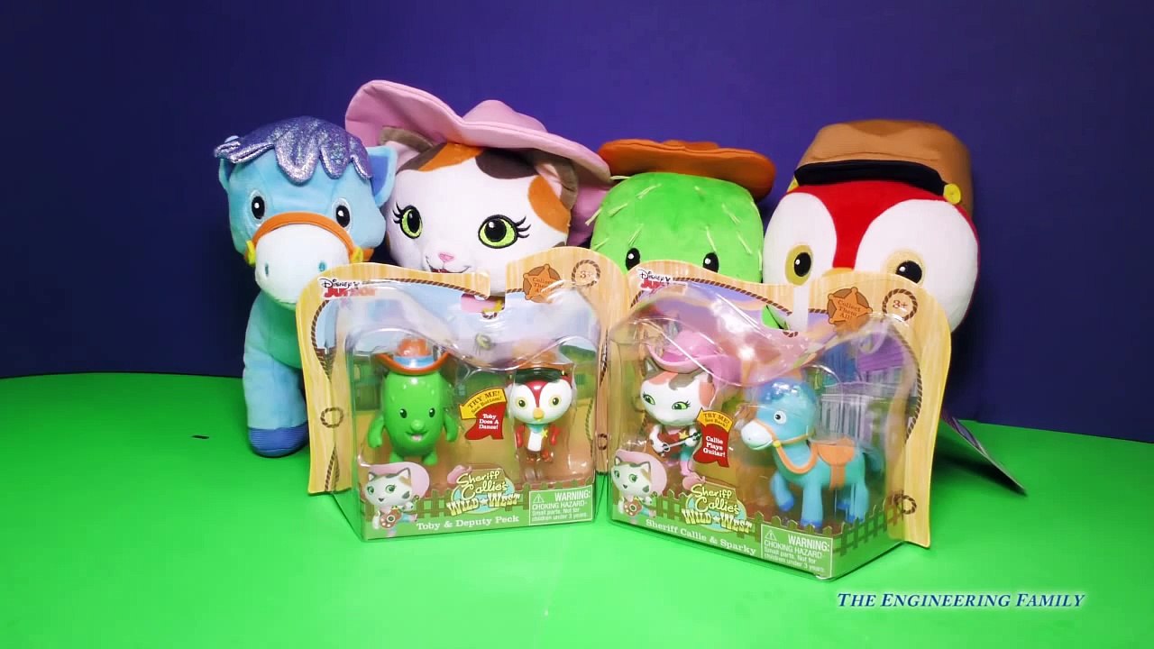 SHERIFF CALLIE Disney Sheriff Callie Toys a Sheriff Callie Video Toy Review