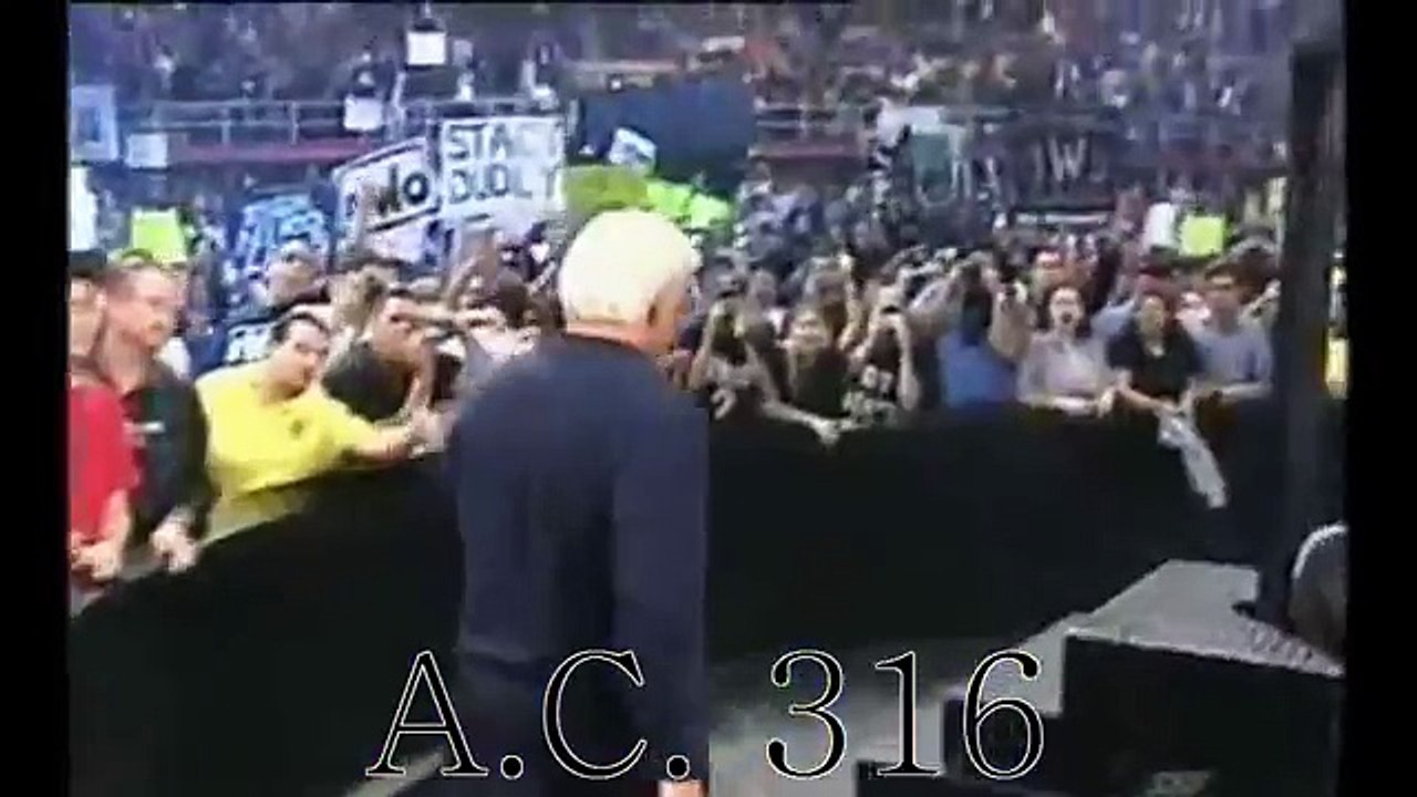 The Undertaker & Ric Flair confrontation & segments 3-7-2002