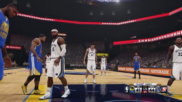 WARRIORS vs GRIZZLIES - Luis Presa (warriors) West conference semifinal PLAYOFFS game 6-part 4 to 8