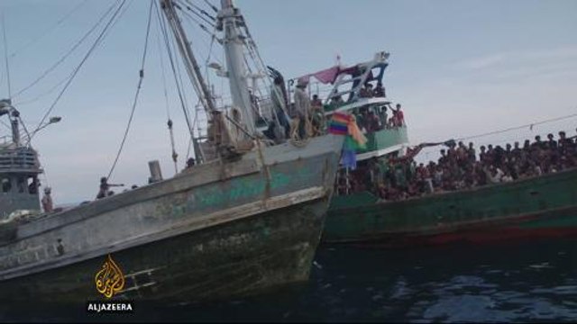 Stranded Rohingya migrants speak to Al Jazeera