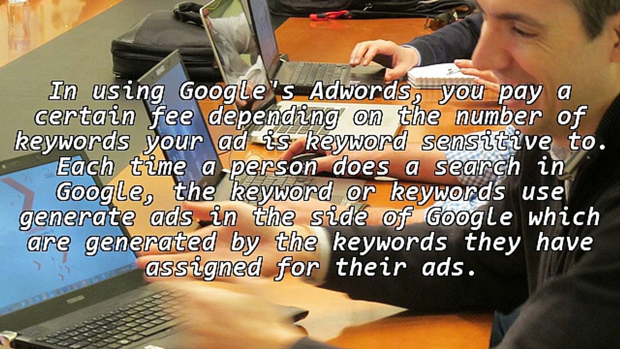 Using Google Adwords To Drive Laser Targeted Traffic