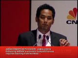 ASEAN Debate with Khairy Jamaluddin, UMNO Youth Chief and Member of Parliament for Rembau, Malaysia