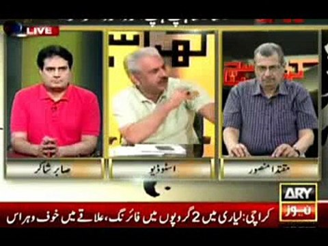 Saolat Mirza ki Phansi aur MQM ka Kirdar .....Khara Sach With Mubashir Lucman - 12th May 2015