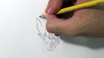Drawing Goku Super Saiyan in 3D