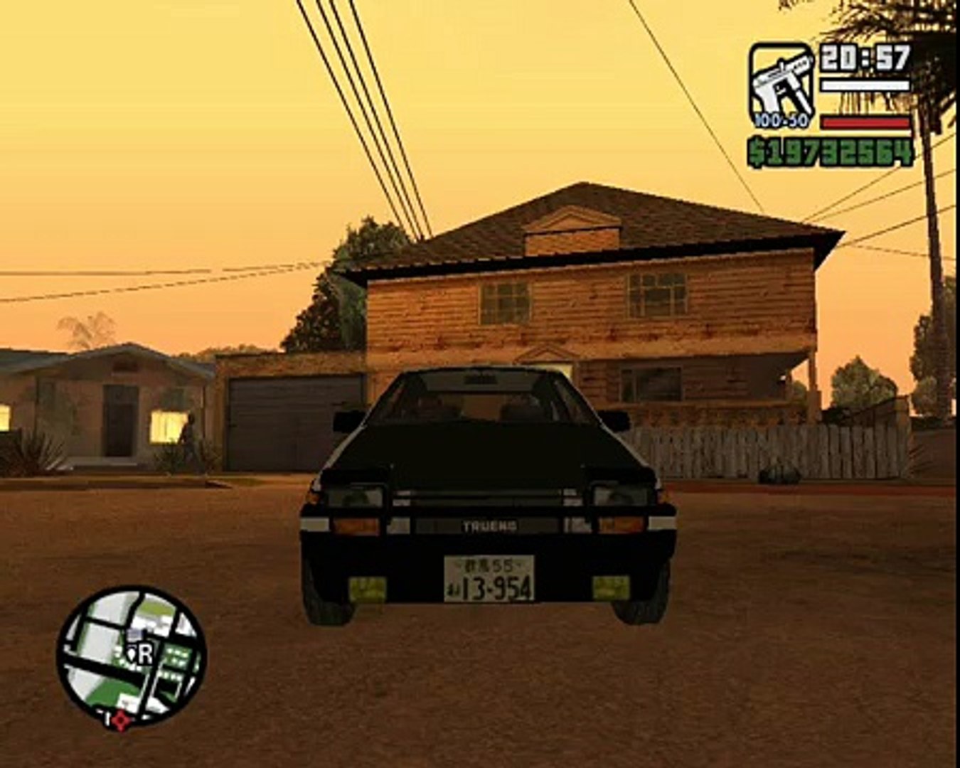 initial D AE86 [Grand Theft Auto: San Andreas] [Mods]