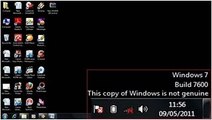 How to fix Message on Windows 7 'This Copy of Windows is not genuine', 100% working