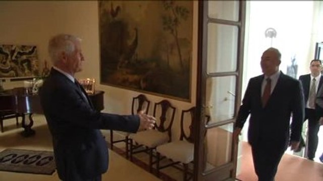 Çavuşoğlu, Avrupa Konseyi Genel Sekreteri Jagland ile Bir Araya Geldi