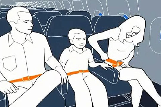 Safety Demo LAN Airlines Airbus A320