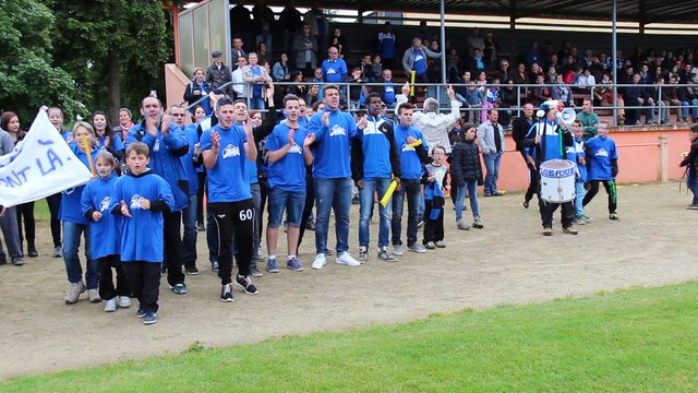 14/05/2015 : Et les supporters......On est les champions, on est les champions.....