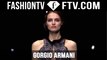 Giorgio Armani Fall/Winter 2015 First Look | Milan Fashion Week MFW | FashionTV