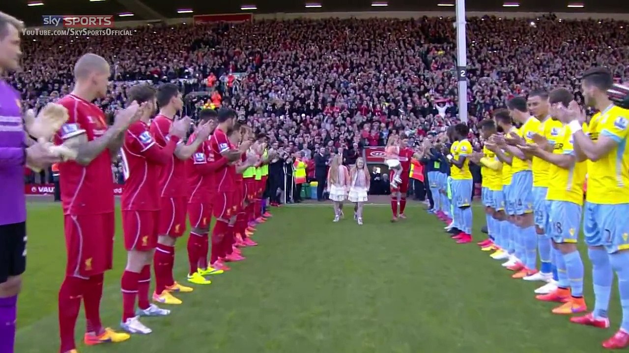 Steven Gerrard, la dernière à Anfield !