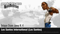 GTA San Andreas - Walkthrough - Unique Stunt Jump #4 - Los Santos International (Los Santos)